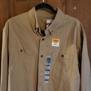 Carhart buttoned down shirt